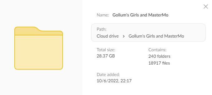 Gollum and MasterMo MEGA Link Download