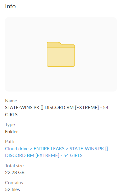 Discord BM Leaks (EXTREME) - 44 Girls [22 GB]